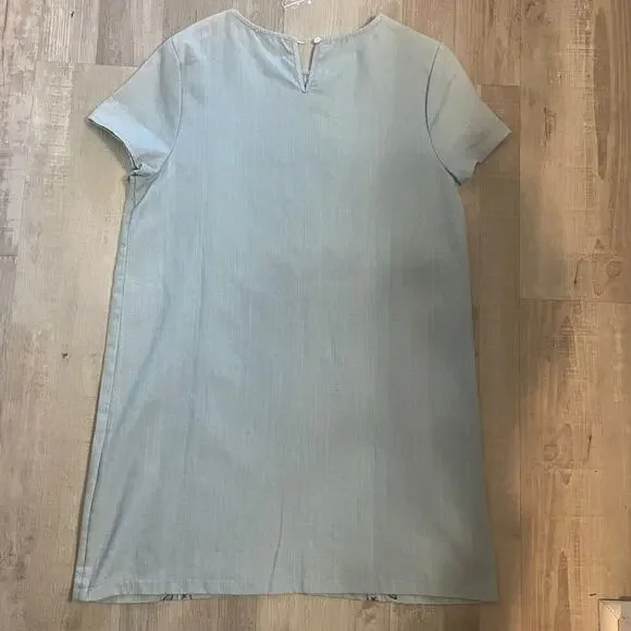 Hayden Los Angeles light blue embroidered Shift Dress size medium - Picture 15 of 16